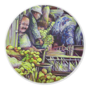 Bouton De Porte En Céramique Apple Pie nécessite des pommes