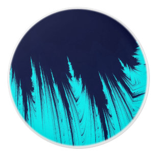 BOUTON DE PORTE EN CÉRAMIQUE ARBRES