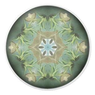Bouton De Porte En Céramique Armoire de cuisine Knob/Kal Toscan Knob Green 01
