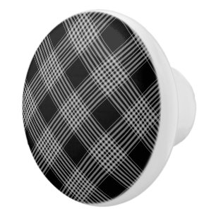 Bouton De Porte En Céramique Armoire en céramique Noir noir