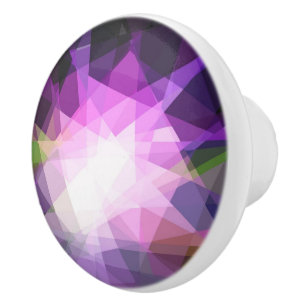 Bouton De Porte En Céramique Art Abstrait mosaïque #5