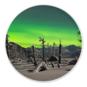 Bouton De Porte En Céramique Aurora lunaire