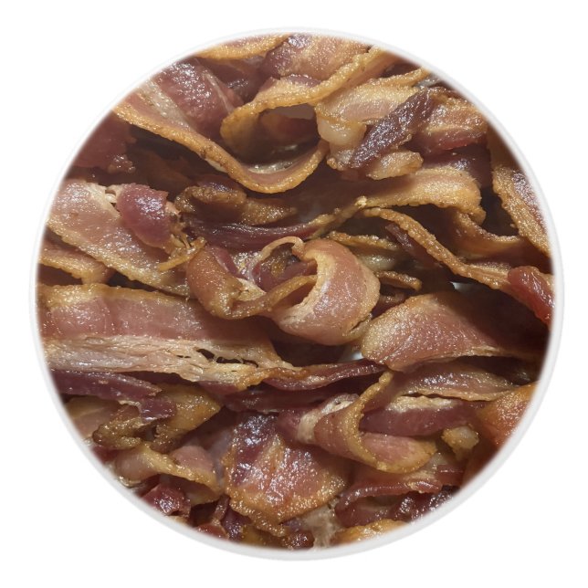 Bouton De Porte En Céramique Bacon (Devant)