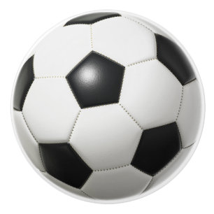 Bouton De Porte En Céramique Ballon de football