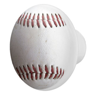 Bouton De Porte En Céramique Base-ball