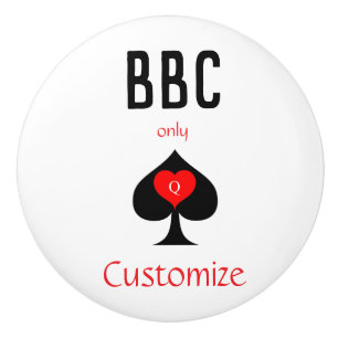 Bouton De Porte En Céramique BBC Seule pique lame signe Thunder_Cove