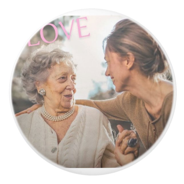 Bouton De Porte En Céramique Belle image (Devant)