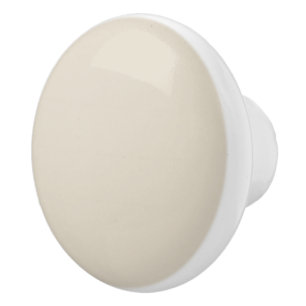 Bouton De Porte En Céramique Blanc Os