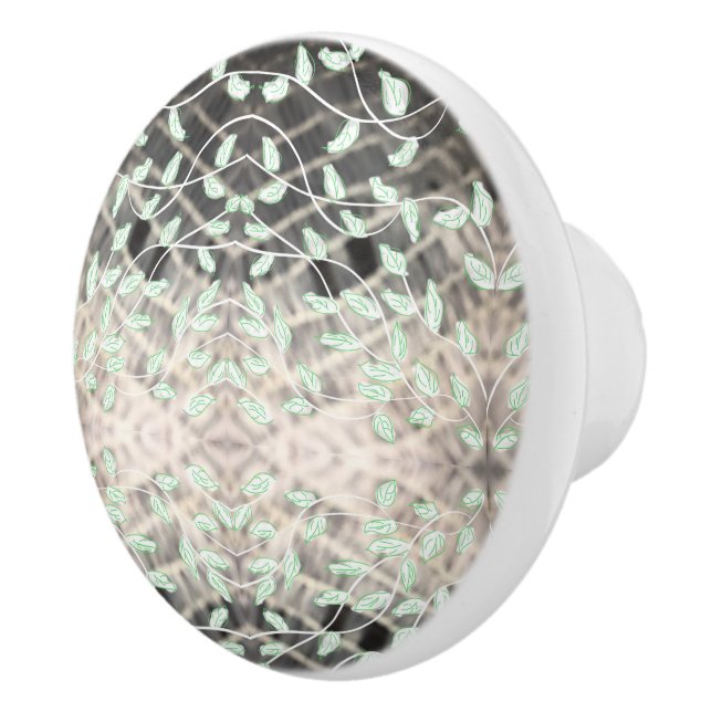 Bouton De Porte En Céramique Bloc d'armoire Designer (Droite)