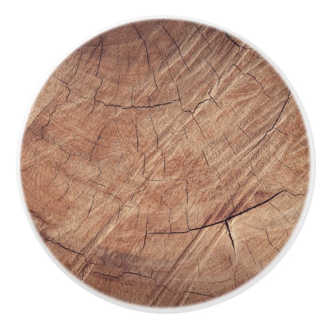 Bouton De Porte En Céramique bois (Devant)