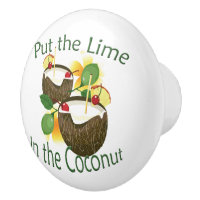 Boisson de noix de coco Tiki Bar Porte Knob
