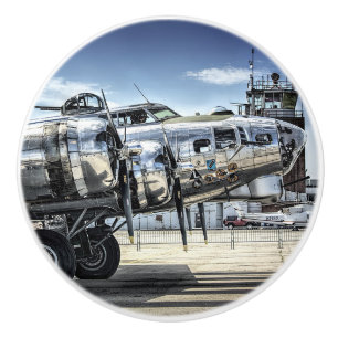 Bouton De Porte En Céramique Bombardier 2ème guerre mondiale classique b-17