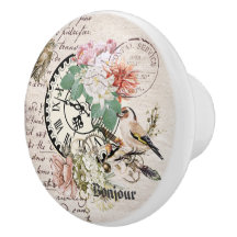 Bonjour élégant frenchy papier rustique Botanique