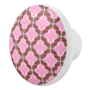 Bouton De Porte En Céramique Bougainvillea Ceramic Knob
