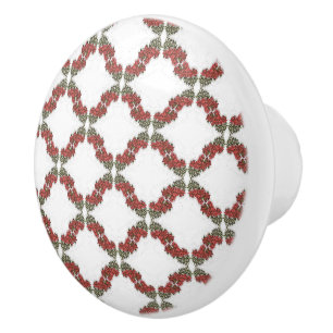Bouton De Porte En Céramique Bougainvillea Ceramic Knob