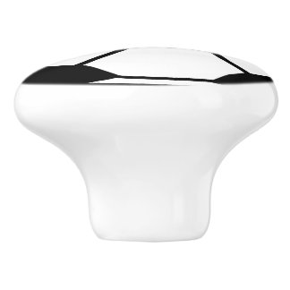 Bouton De Porte En Céramique Boule de football