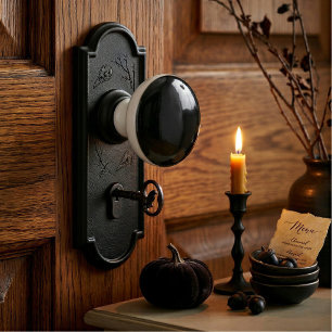Bouton De Porte En Céramique Bouton de tiroir de meuble en céramique noir uni d