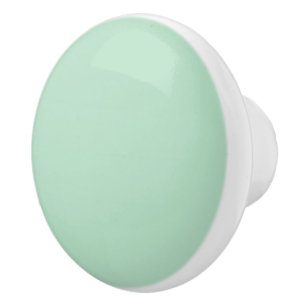 Bouton De Porte En Céramique Bouton de tiroir en céramique verte à la menthe