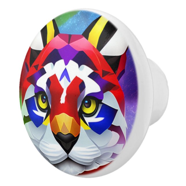 Bouton De Porte En Céramique Bouton en céramique Alexander's Cat (Droite)