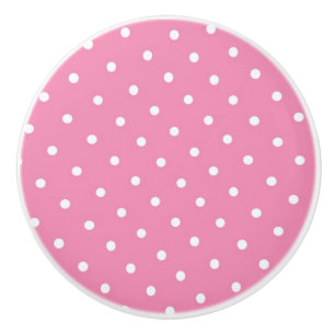 Bouton De Porte En Céramique Bouton en céramique/arrière - plan Point-Rose