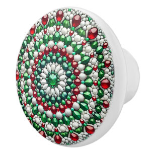 Bouton De Porte En Céramique Bouton en céramique avec couleurs italiennes