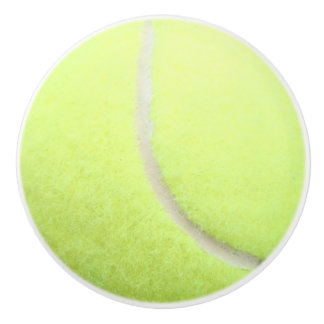 Bouton De Porte En Céramique Bouton en céramique de balle de tennis