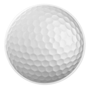 Bouton De Porte En Céramique Bouton en céramique de boule de golf
