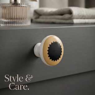 Bouton De Porte En Céramique Bouton en céramique décoratif chic pour décoration