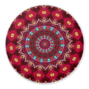 Bouton De Porte En Céramique Bouton en céramique d'édredon de Boho