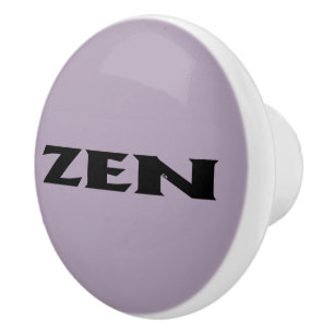 Bouton De Porte En Céramique Bouton en céramique gris noir zen
