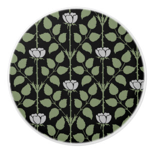 Bouton De Porte En Céramique Bouton en céramique Rose