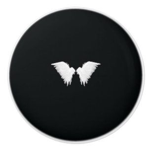 Bouton De Porte En Céramique Bouton en céramique White Wings