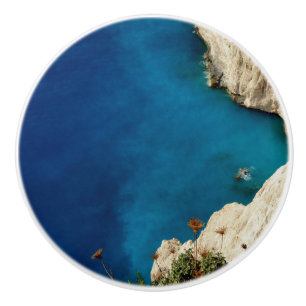 Bouton De Porte En Céramique Bright Summer Nautical Beach & Ocean Knobs