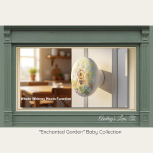 Bouton De Porte En Céramique Bumblebee Nursery Knob   Nature Drawer Pull