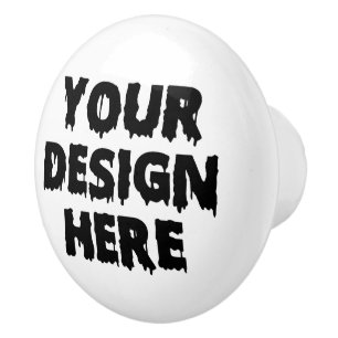 Bouton De Porte En Céramique Cadeau personnalisé de déménagement avec logo d'en