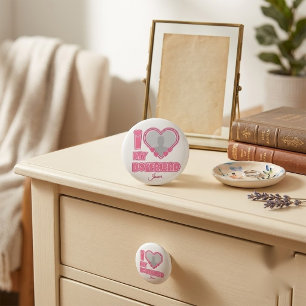 Bouton De Porte En Céramique Cadeau personnalisé Je t'aime mon petit ami – Ajou