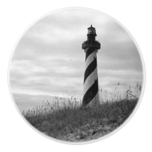 Bouton De Porte En Céramique Cape Hatteras Lighthouse