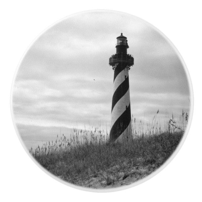 Bouton De Porte En Céramique Cape Hatteras Lighthouse (Devant)