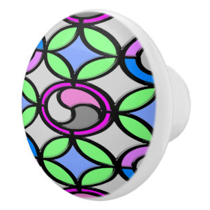 Bouton De Porte En Céramique Carrelage couleur verre
