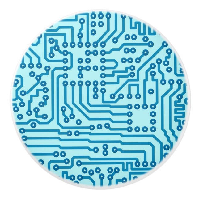 Bouton De Porte En Céramique Carte électronique de Digitals (Devant)