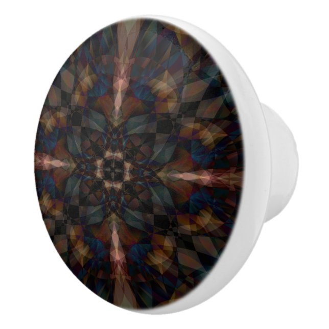 Bouton De Porte En Céramique Cathédrale (Droite)