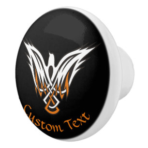 Bouton De Porte En Céramique Céltic Bird Ceramic Knob