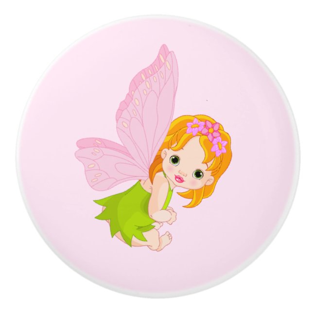 Bouton De Porte En Céramique Ceramic Knob/Fairy (Devant)