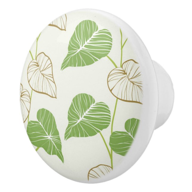 Bouton De Porte En Céramique Céramique Cabinet Knob (Droite)