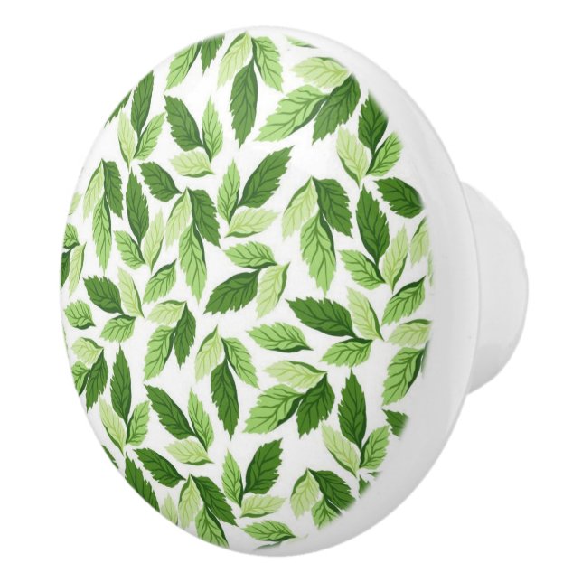 Bouton De Porte En Céramique Céramique Cabinet Knob (Droite)