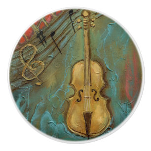 Bouton De Porte En Céramique Céramique "Mello Cello" Knob