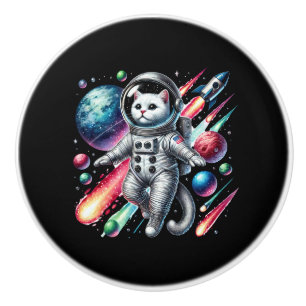 Bouton De Porte En Céramique Chambre de garçon de l'espace cool