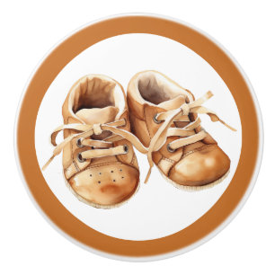 Bouton De Porte En Céramique Chaussures pour bébé en céramique Knob - Unisex Nu