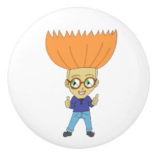 Bouton De Porte En Céramique chibi