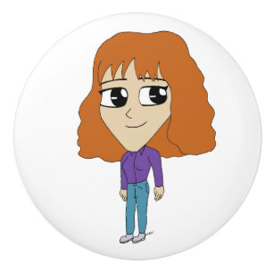 Bouton De Porte En Céramique chibi